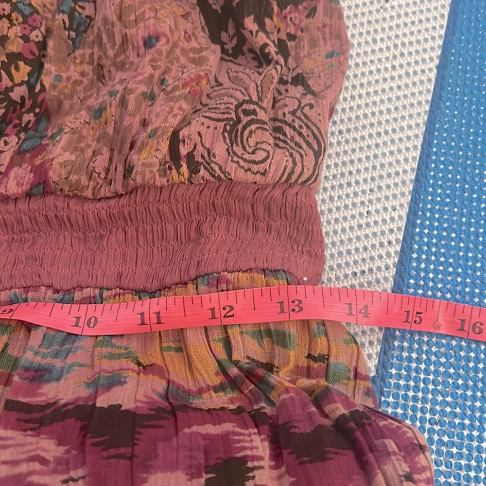 Xoxo Multicolor Ruffle Maxi Dress - Picture 6 of 8